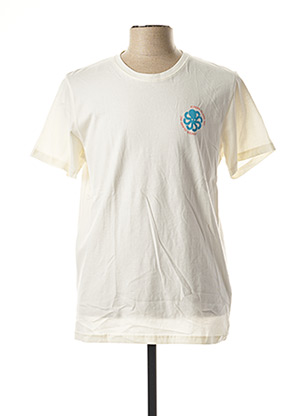T-shirt manches courtes beige JONSEN ISLAND pour homme