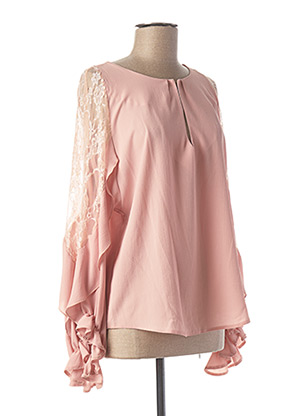Blouse manches longues rose BRIEFLY pour femme