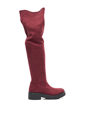Bottes rouge INUOVO pour femme