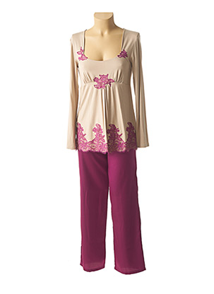 Pyjama violet COEMI pour femme
