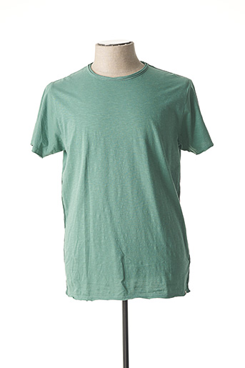 T-shirt manches courtes vert DSTREZZED pour homme