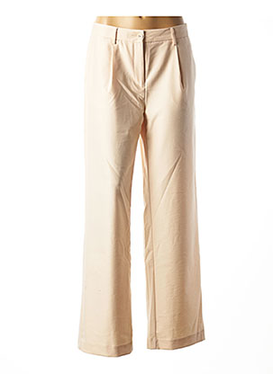 Pantalon droit beige COSTER COPENHAGEN pour femme