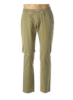 Pantalon droit vert PIONEER pour homme