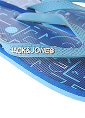 Tongs bleu JACK & JONES pour homme seconde vue