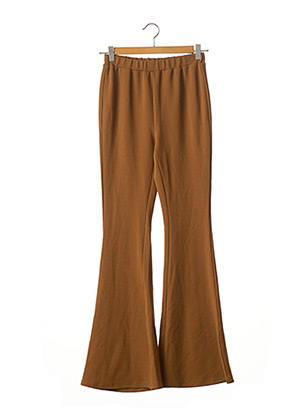 Pantalon casual marron CIDER pour femme