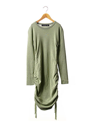 Robe pull vert LIONESS pour femme