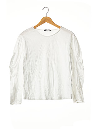 T-shirt manches longues blanc LIMITED EDITION pour femme