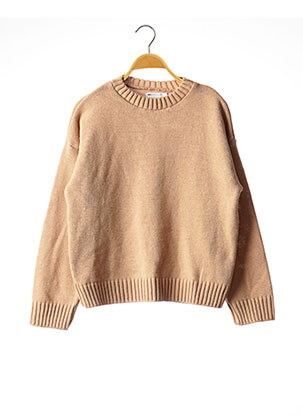 Pull col rond beige ASOS pour femme