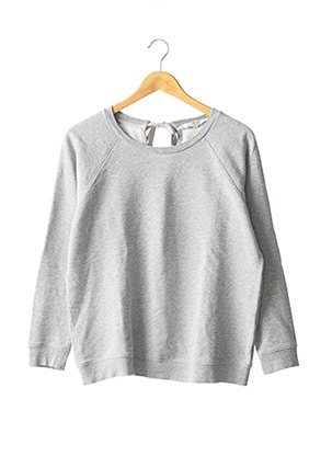 Sweat-shirt gris ATHÉ pour femme