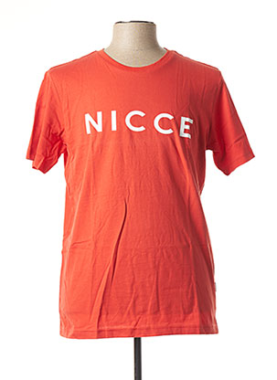 T-shirt orange NICCE pour homme