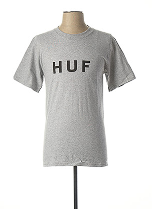T-shirt gris HUF pour homme