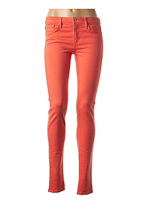 Jeans skinny orange JOE S pour femme