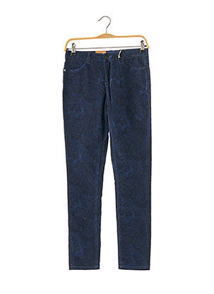 Pantalon slim bleu LAB(DIP) pour femme