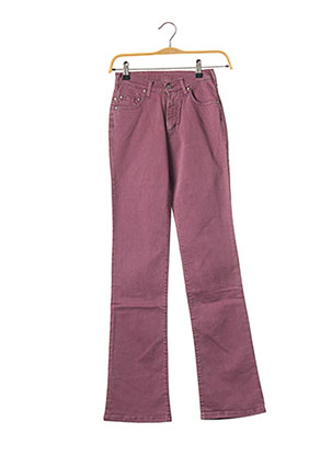 Pantalon droit violet CIMARRON pour femme