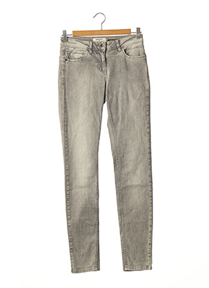 Jeans coupe slim gris SANDWICH pour femme
