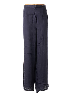 Pantalon casual bleu EDMOND BOUBLIL pour femme