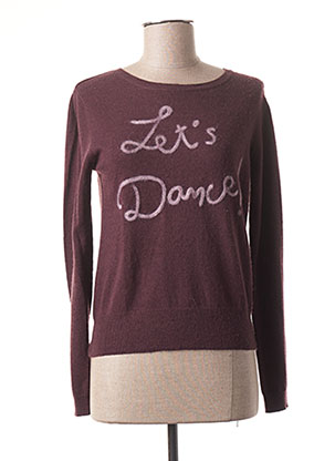Pull marron NICE THINGS pour femme