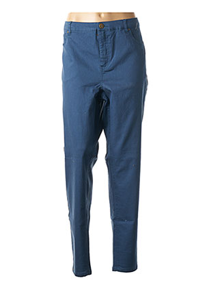 Pantalon casual bleu ADIA pour femme