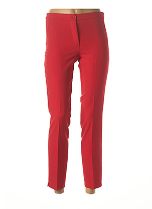 Pantalon 7/8 rouge FARUK pour femme