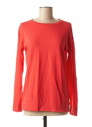 Pull rouge LA FEE MARABOUTEE pour femme