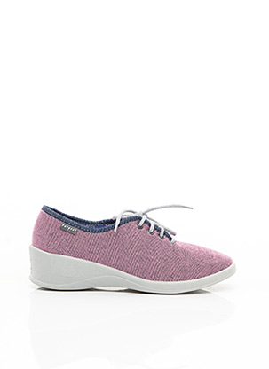 Chaussures de confort violet FARGEOT pour femme