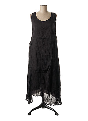 Robe longue noir CHADIA pour femme
