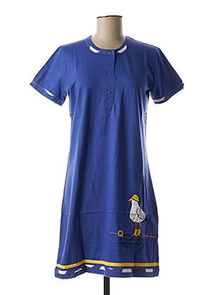 Robe de chambre bleu ROSE POMME pour femme