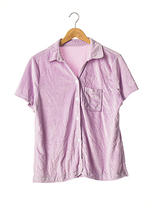 Pyjama violet SANS MARQUE pour femme