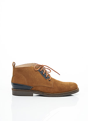 Bottines/Boots marron EQUAL FOR ALL pour homme