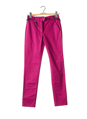 Pantalon chino violet ELEVEN PARIS pour femme