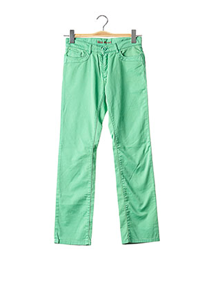 Pantalon casual vert LITTLE MARCEL pour fille