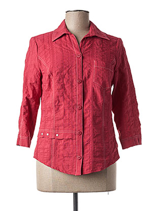 Veste casual rouge GUY DUBOUIS pour femme
