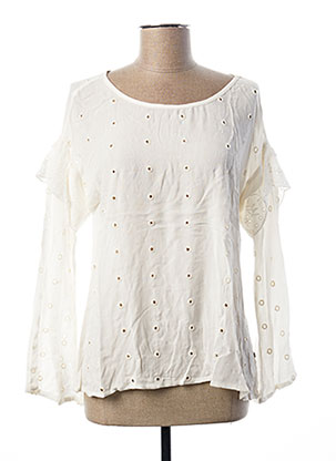 Blouse blanc I.CODE (By IKKS) pour femme