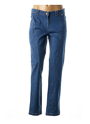 Jeans coupe slim bleu AGATHE & LOUISE pour femme