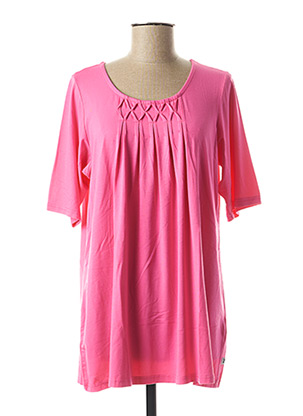 T-shirt rose ZHENZI pour femme