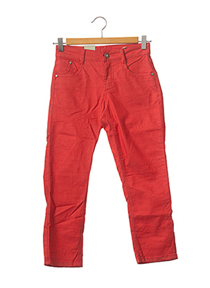 Pantalon 7/8 rouge CREAM pour femme