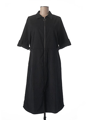 Robe mi-longue noir HUMILITY pour femme