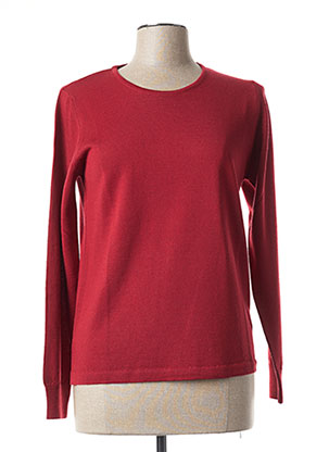 Pull rouge GEVANA pour femme