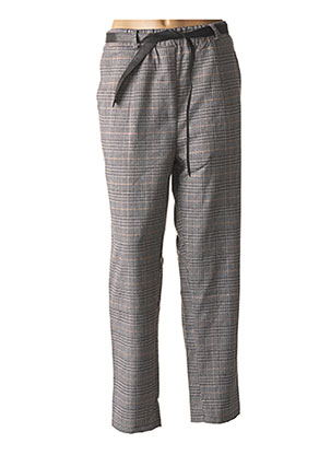 Pantalon 7/8 gris MOLLY BRACKEN pour femme