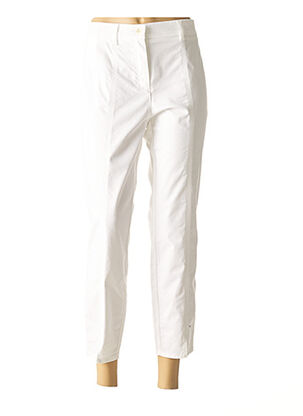 Pantalon droit blanc TONI pour femme