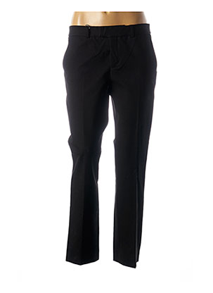 Pantalon chino noir LEON & HARPER pour femme