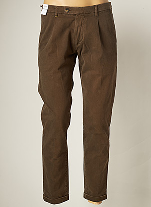 Pantalon chino marron RE-HASH pour homme