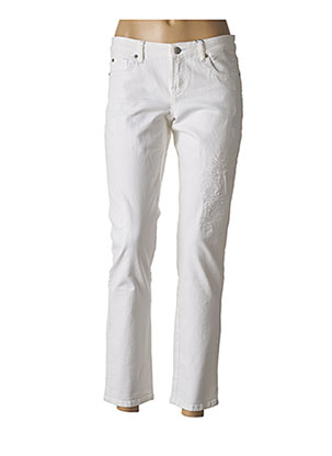 Pantalon 7/8 blanc CAMBIO pour femme