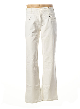 Pantalon droit blanc SOULEDGE pour homme
