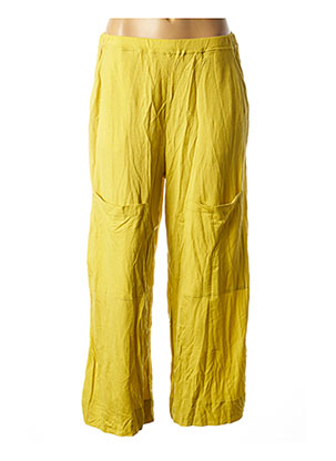 Pantalon droit jaune ALEMBIKA pour femme