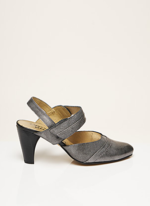 Sandales/Nu pieds gris J.METAYER pour femme