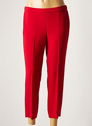 Pantalon droit rouge THEORY pour femme