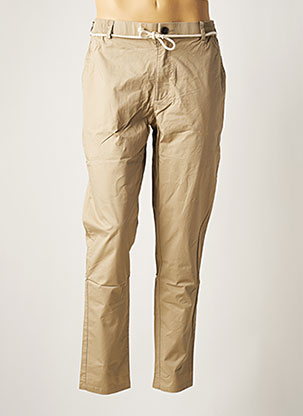 Pantalon chino beige SUIT pour homme