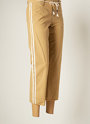 Pantalon 7/8 beige HOPPY pour femme