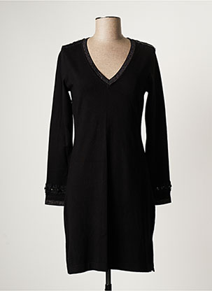 Robe pull noir MARINA V pour femme